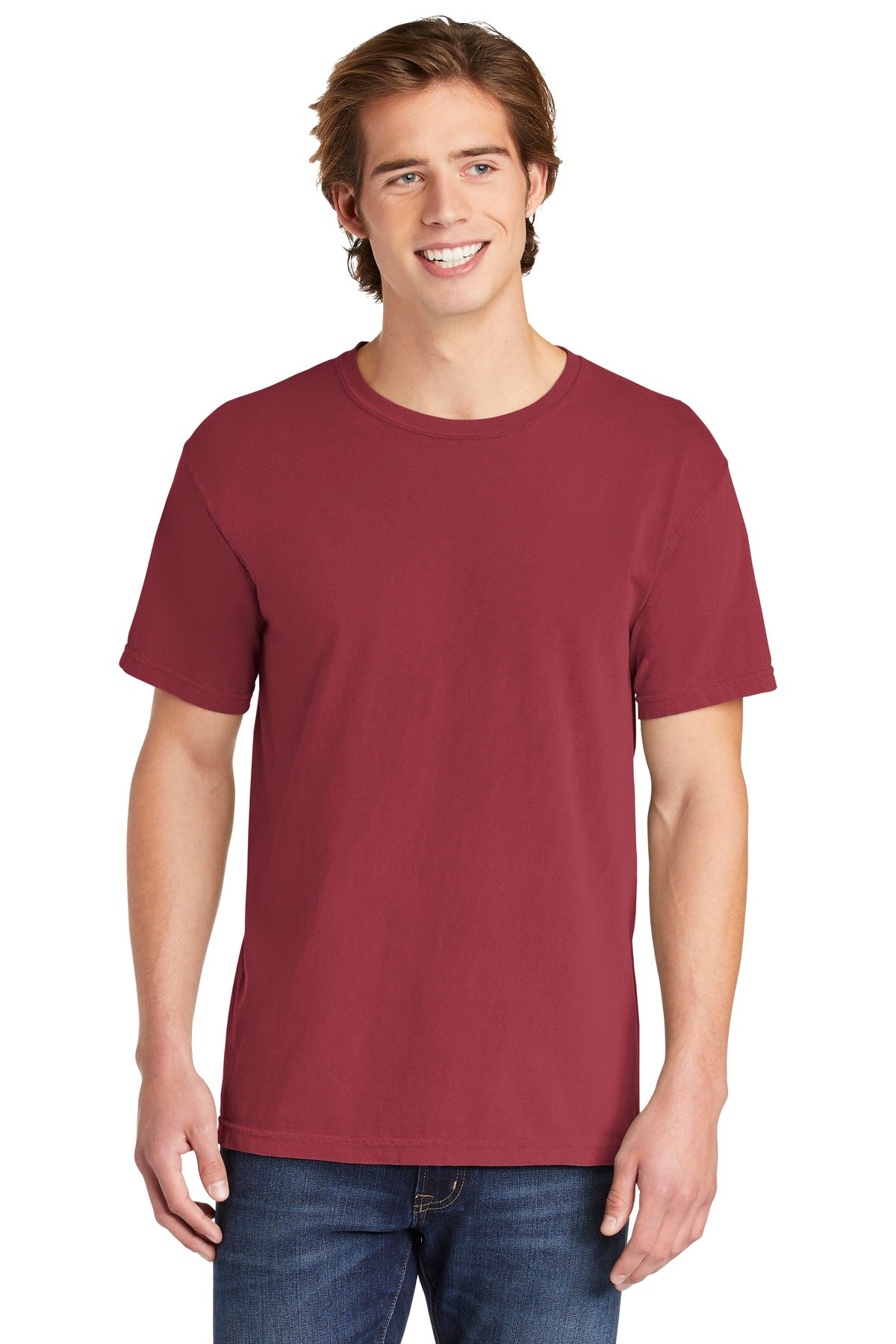 Comfort Colors® Heavyweight Ring Spun Tee - Chili - S