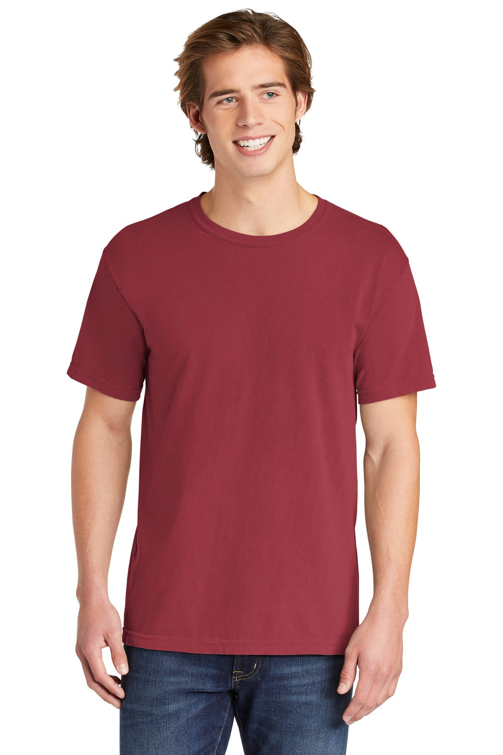 Comfort Colors® Heavyweight Ring Spun Tee - Chili - S