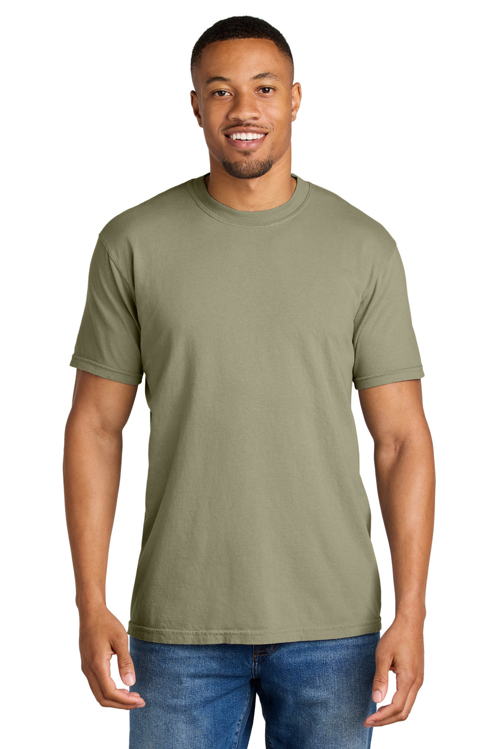 Comfort Colors® Heavyweight Ring Spun Tee - Khaki - 2XL