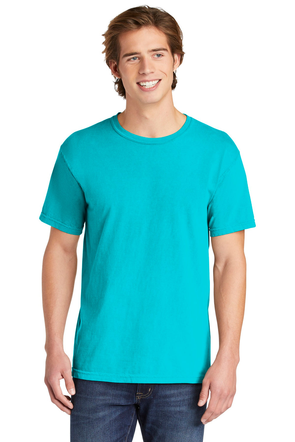 Comfort Colors® Heavyweight Ring Spun Tee - Lagoon - S