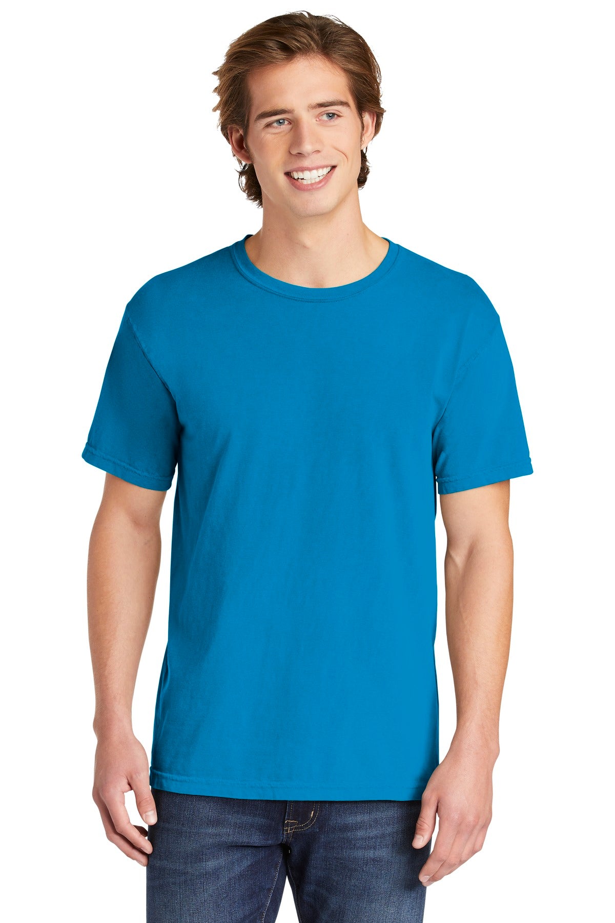 Comfort Colors® Heavyweight Ring Spun Tee - Royal Caribe - S