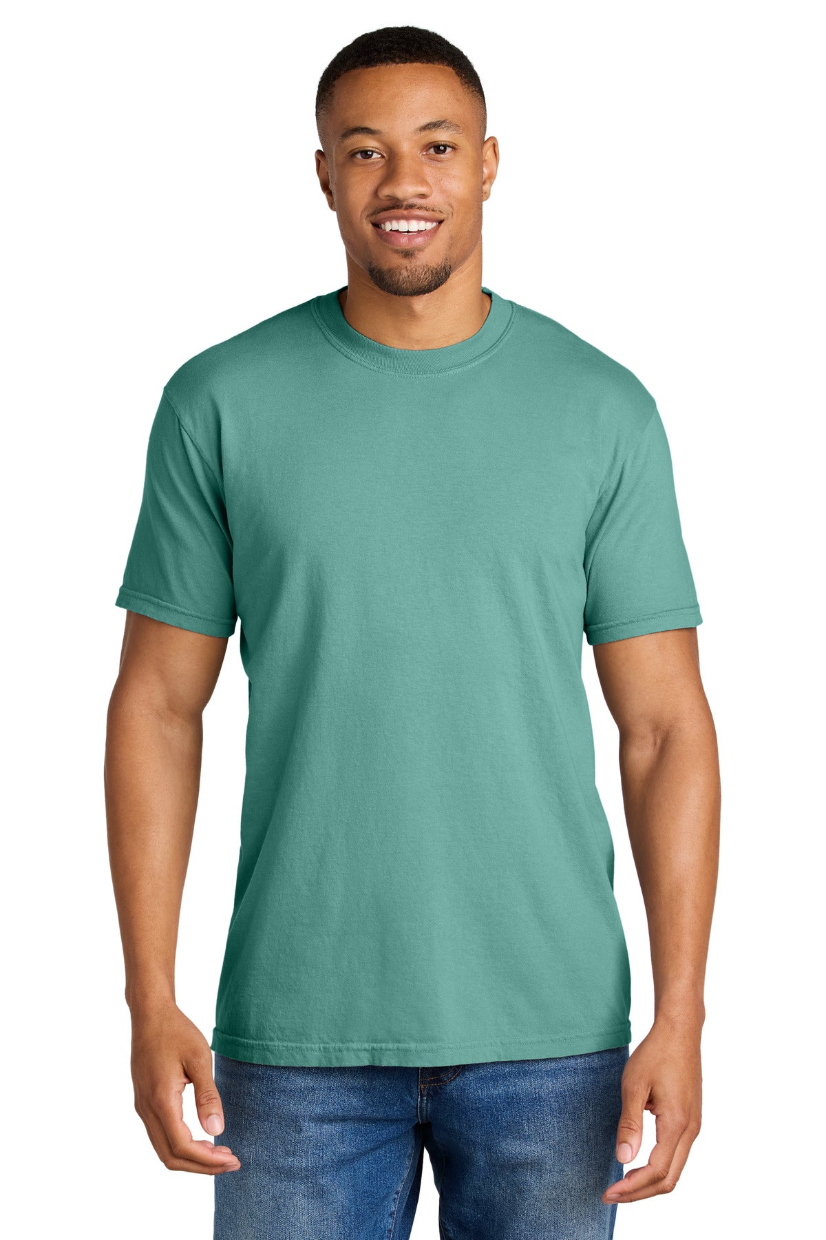 Comfort Colors® Heavyweight Ring Spun Tee - Seafoam - S