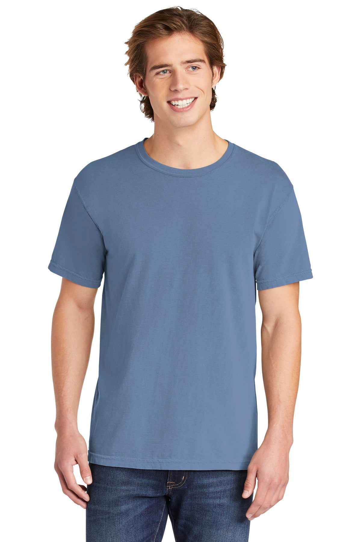 Comfort Colors® Heavyweight Ring Spun Tee - Washed Denim - S