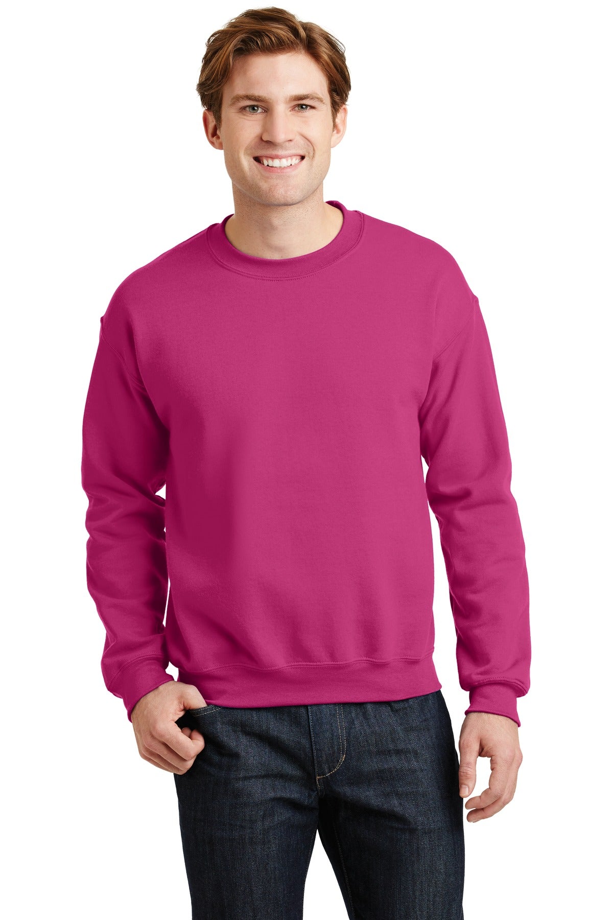 Gildan® Heavy Blend™ Crewneck Sweatshirt - Heliconia - S