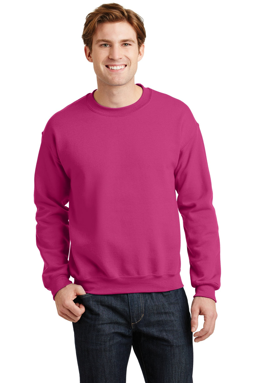 Gildan® Heavy Blend™ Crewneck Sweatshirt - Heliconia - S
