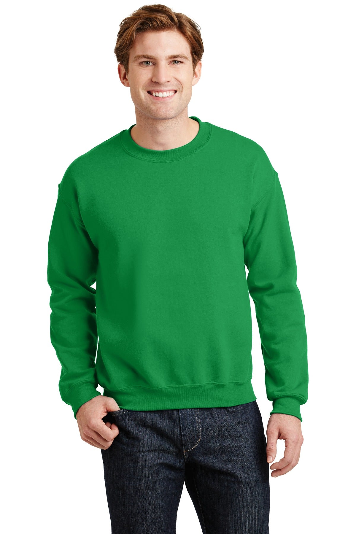 Gildan® Heavy Blend™ Crewneck Sweatshirt - Irish Green - S