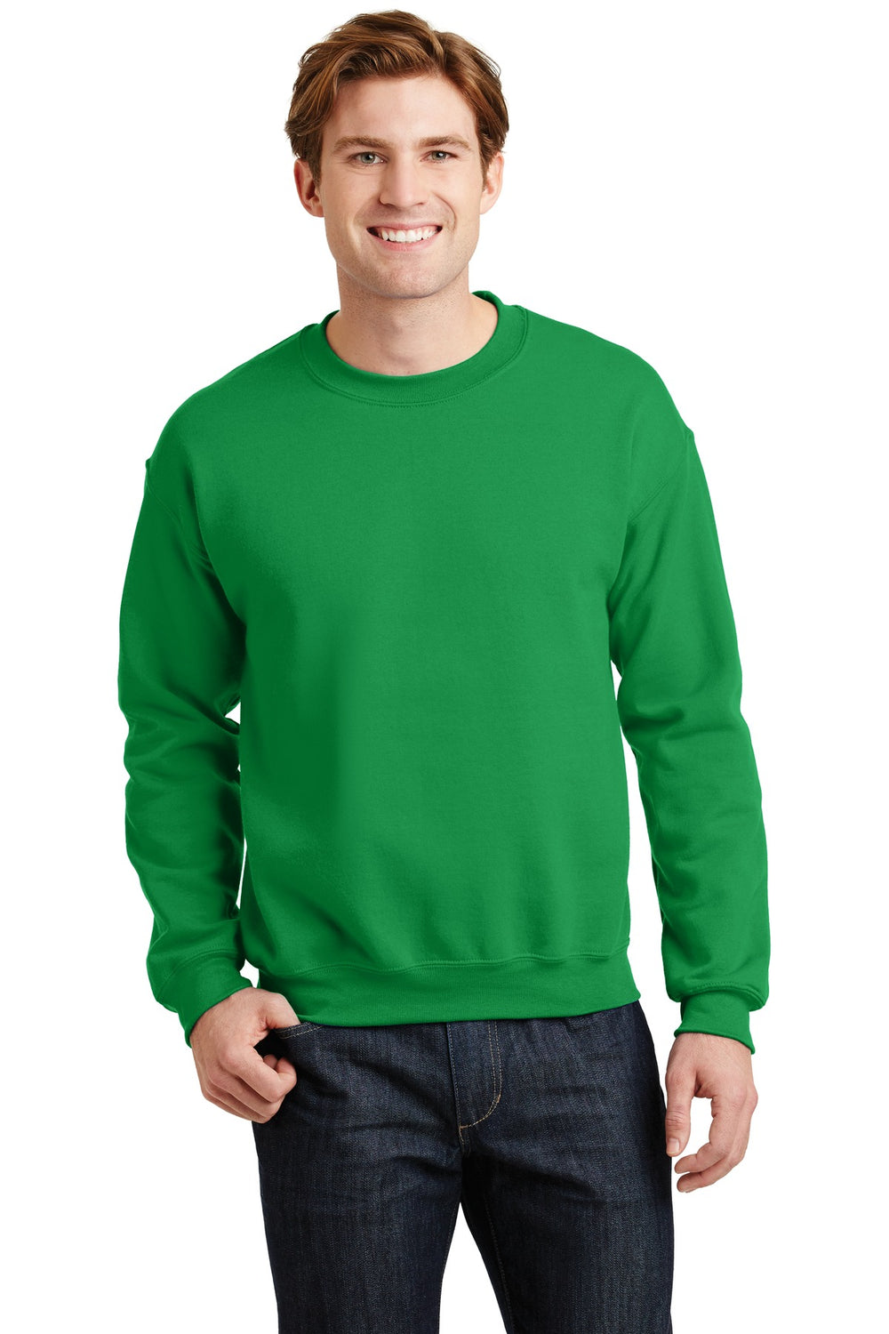Gildan® Heavy Blend™ Crewneck Sweatshirt - Irish Green - S