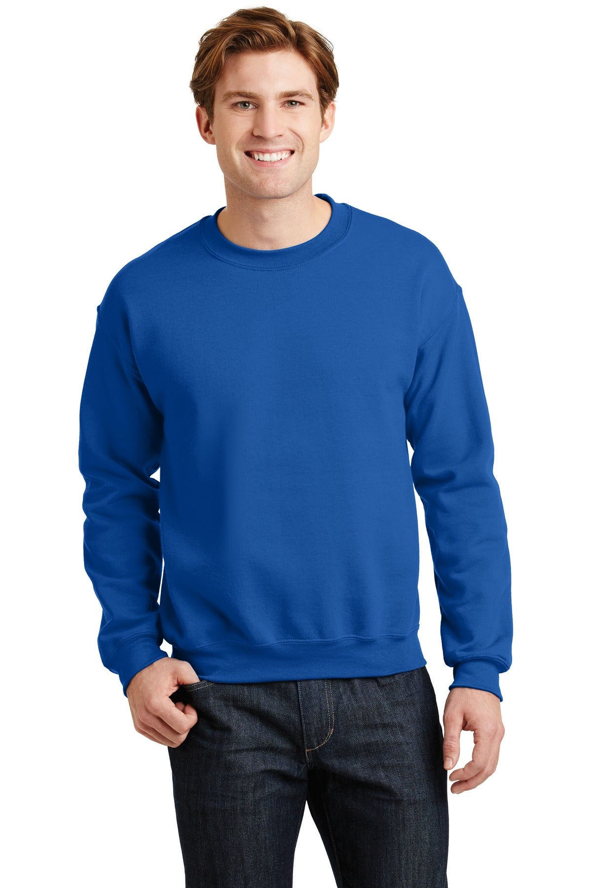 Gildan® Heavy Blend™ Crewneck Sweatshirt - Royal - S