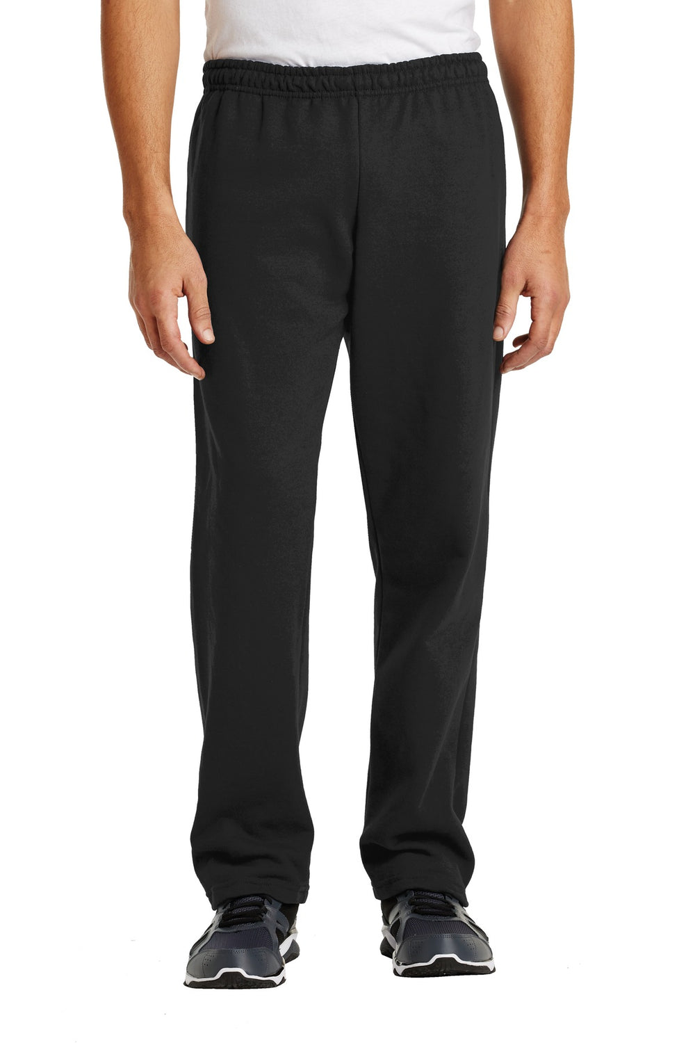 Gildan® Heavy Blend™ Open Bottom Sweatpant - Black - S