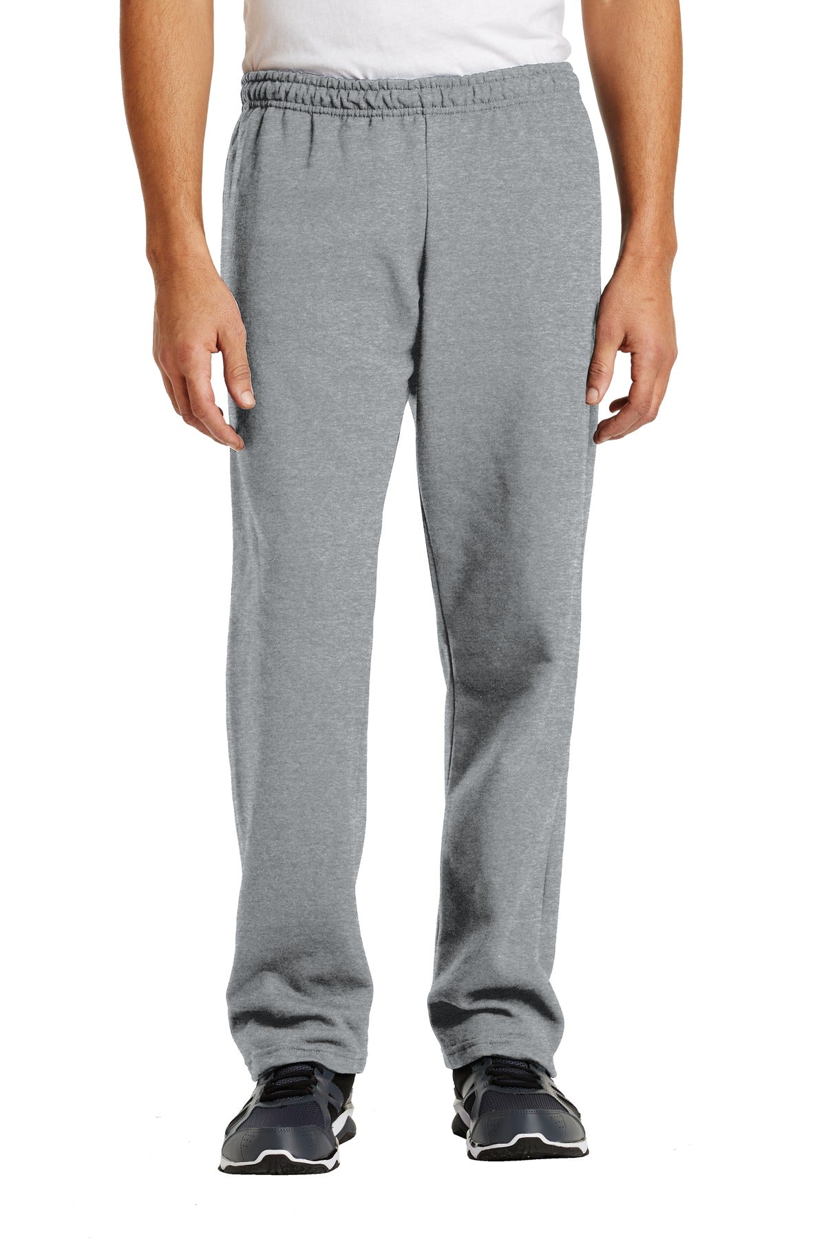Gildan® Heavy Blend™ Open Bottom Sweatpant - Sport Grey - S