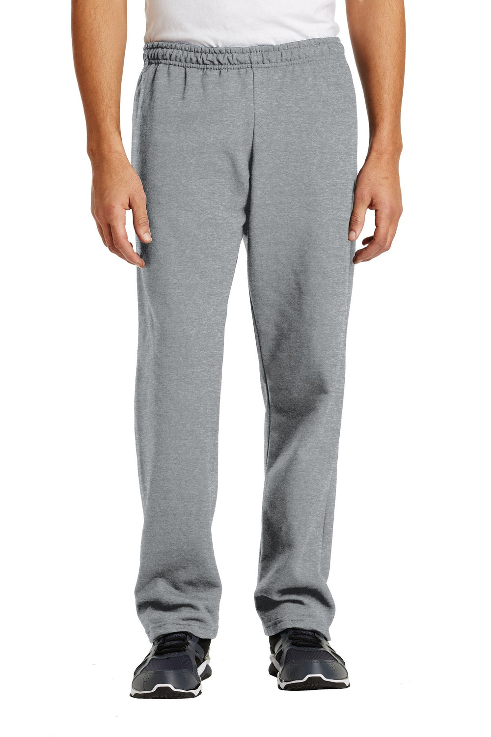 Gildan® Heavy Blend™ Open Bottom Sweatpant - Sport Grey - S