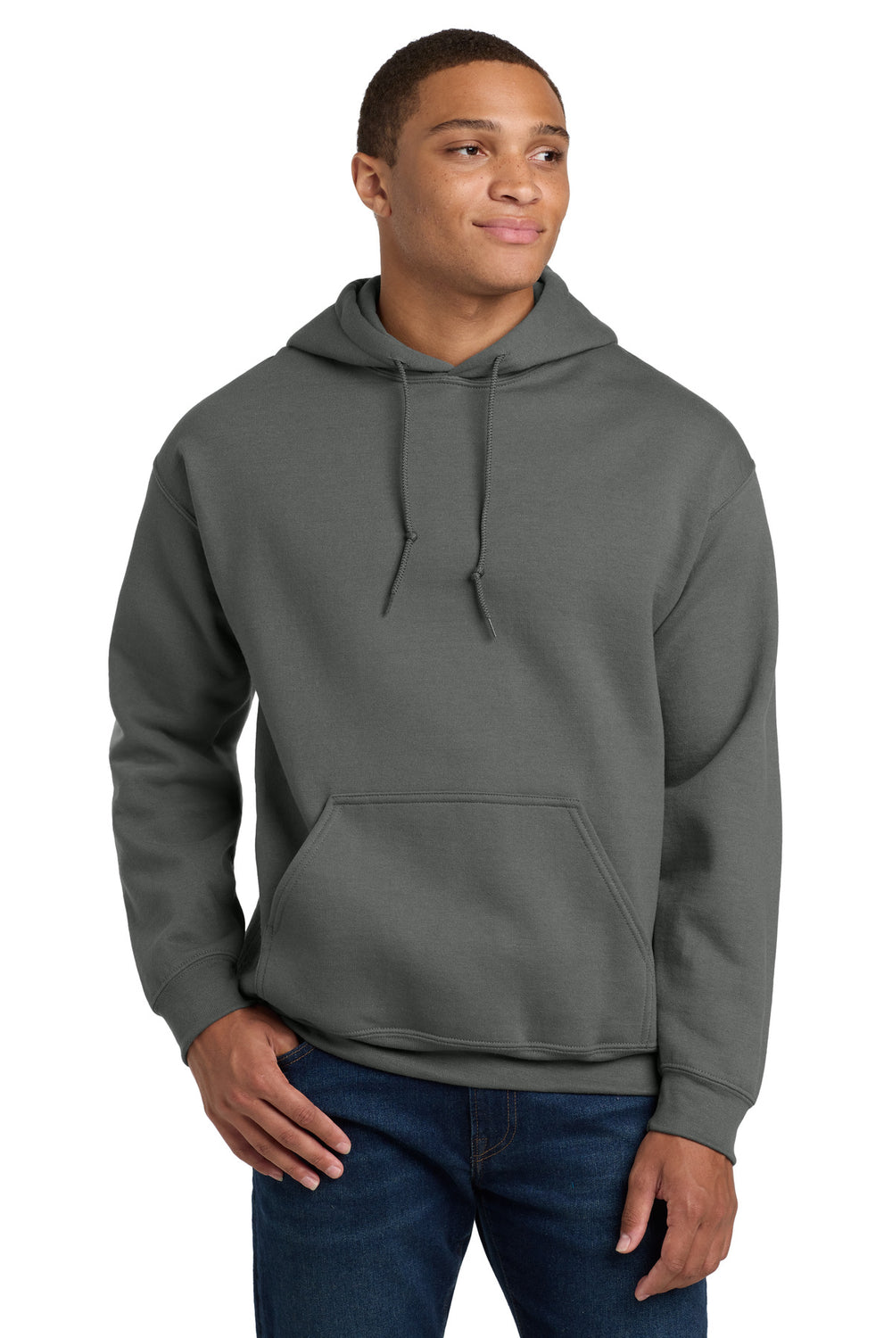 Gildan® Heavy Blend™ Hooded Sweatshirt - Charcoal - S