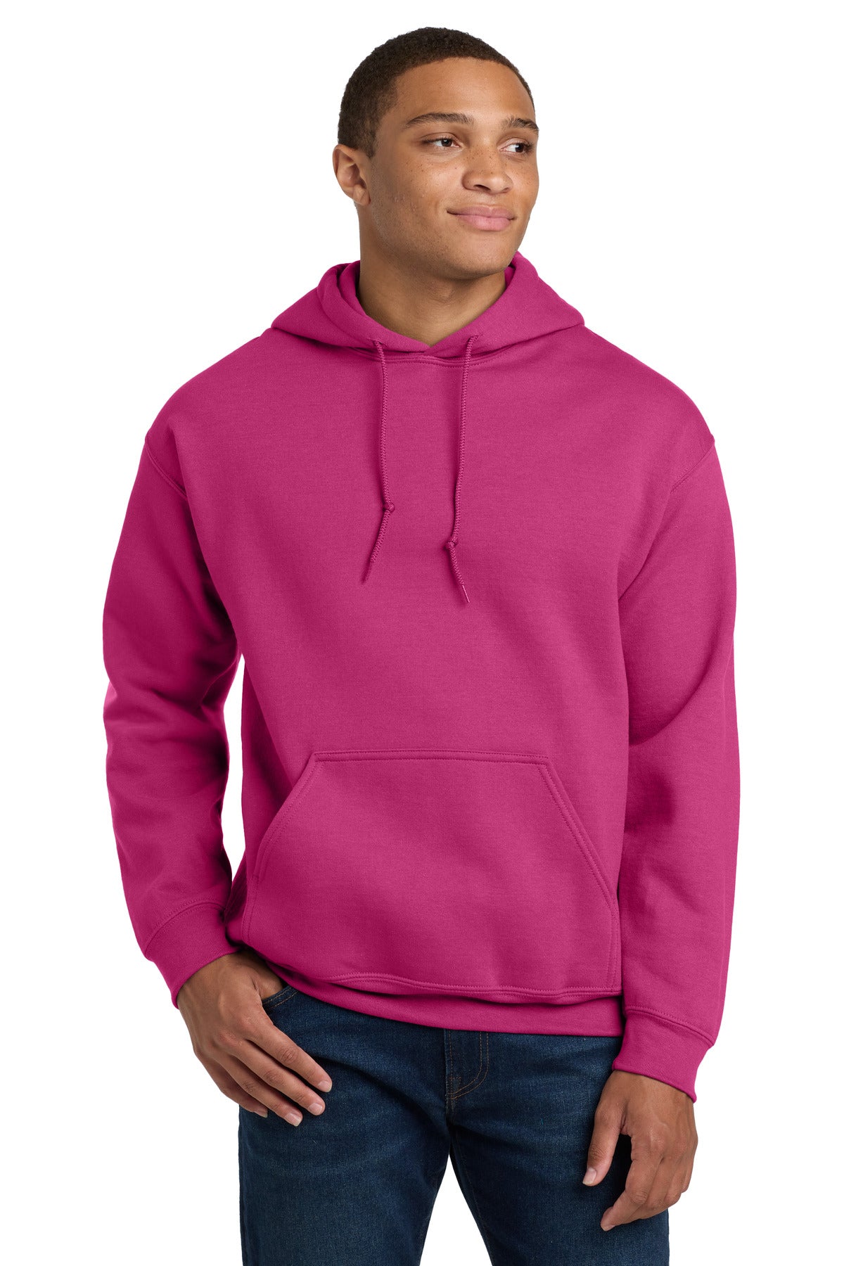 Gildan® Heavy Blend™ Hooded Sweatshirt - Heliconia - S
