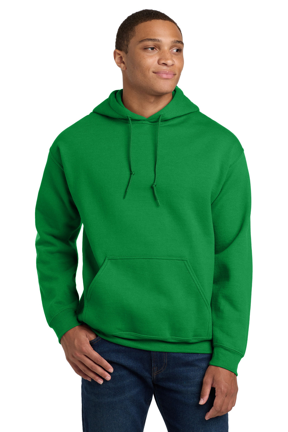 Gildan® Heavy Blend™ Hooded Sweatshirt - Irish Green - S