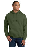 Gildan® Heavy Blend™ Hooded Sweatshirt - Military Green - S