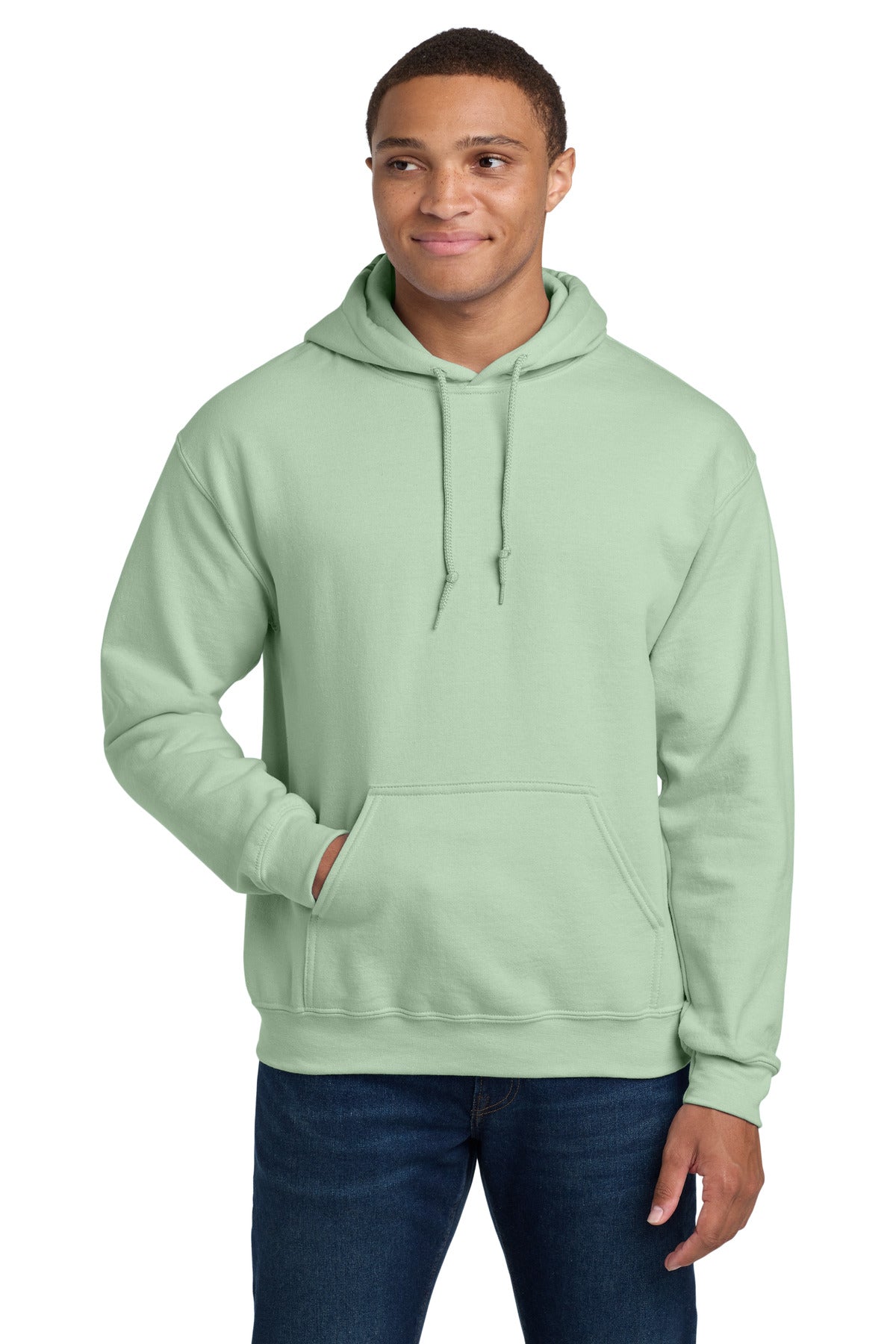 Gildan® Heavy Blend™ Hooded Sweatshirt - Mint Green - 2XL