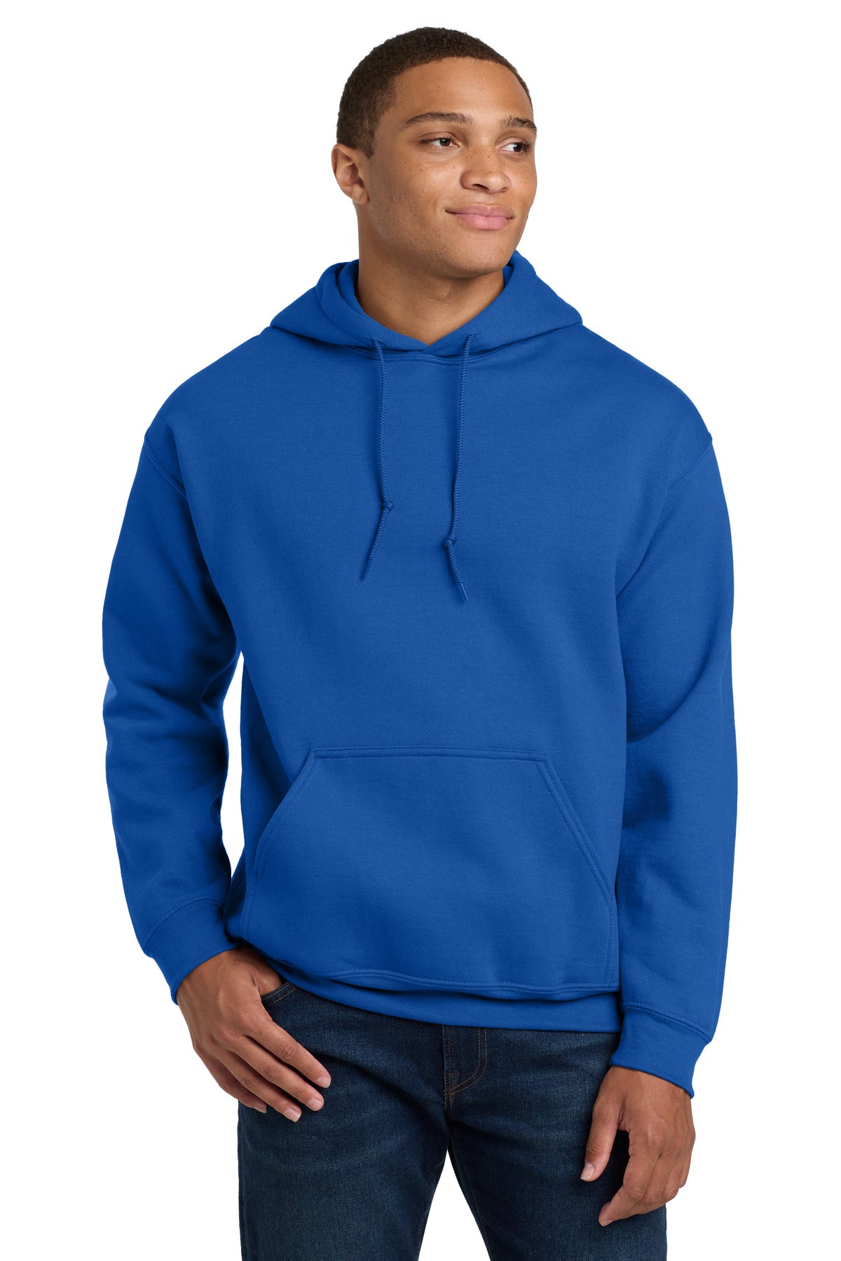 Gildan® Heavy Blend™ Hooded Sweatshirt - Royal - S