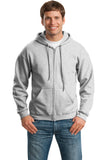 Gildan® Heavy Blend™ Full-Zip Hooded Sweatshirt - Ash - S