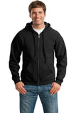 Gildan® Heavy Blend™ Full-Zip Hooded Sweatshirt - Black - S
