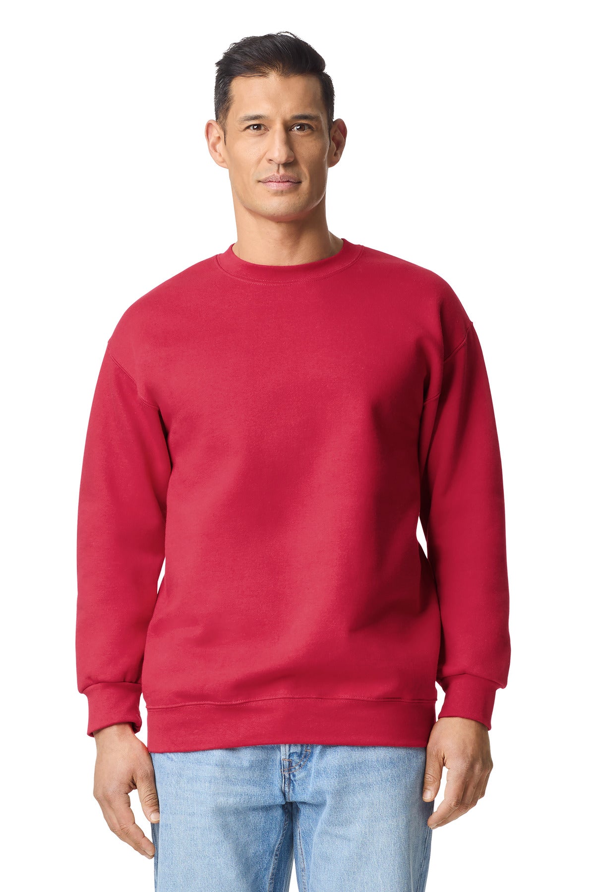 Gildan Hammer® Maxweight Crewneck Sweatshirt - Cherry Red - S