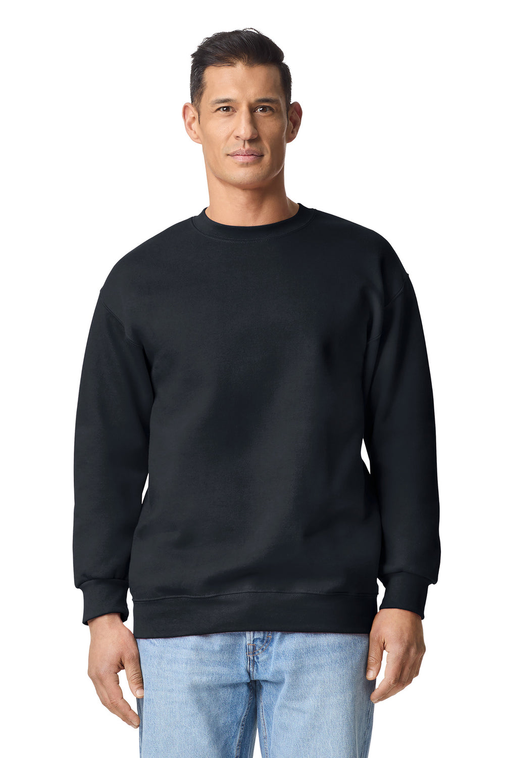 Gildan Hammer® Maxweight Crewneck Sweatshirt - Pitch Black - S