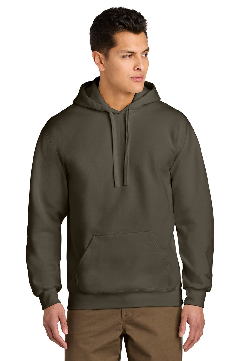 Gildan Hammer® Maxweight Hooded Sweatshirt - Olive - S