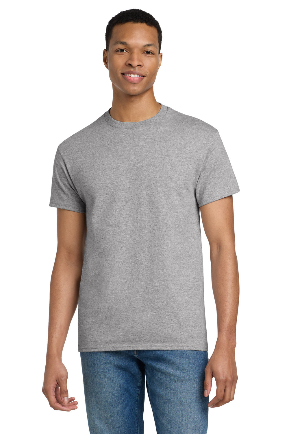 Gildan® Tall 100% US Cotton T-Shirt - Sport Grey - LT