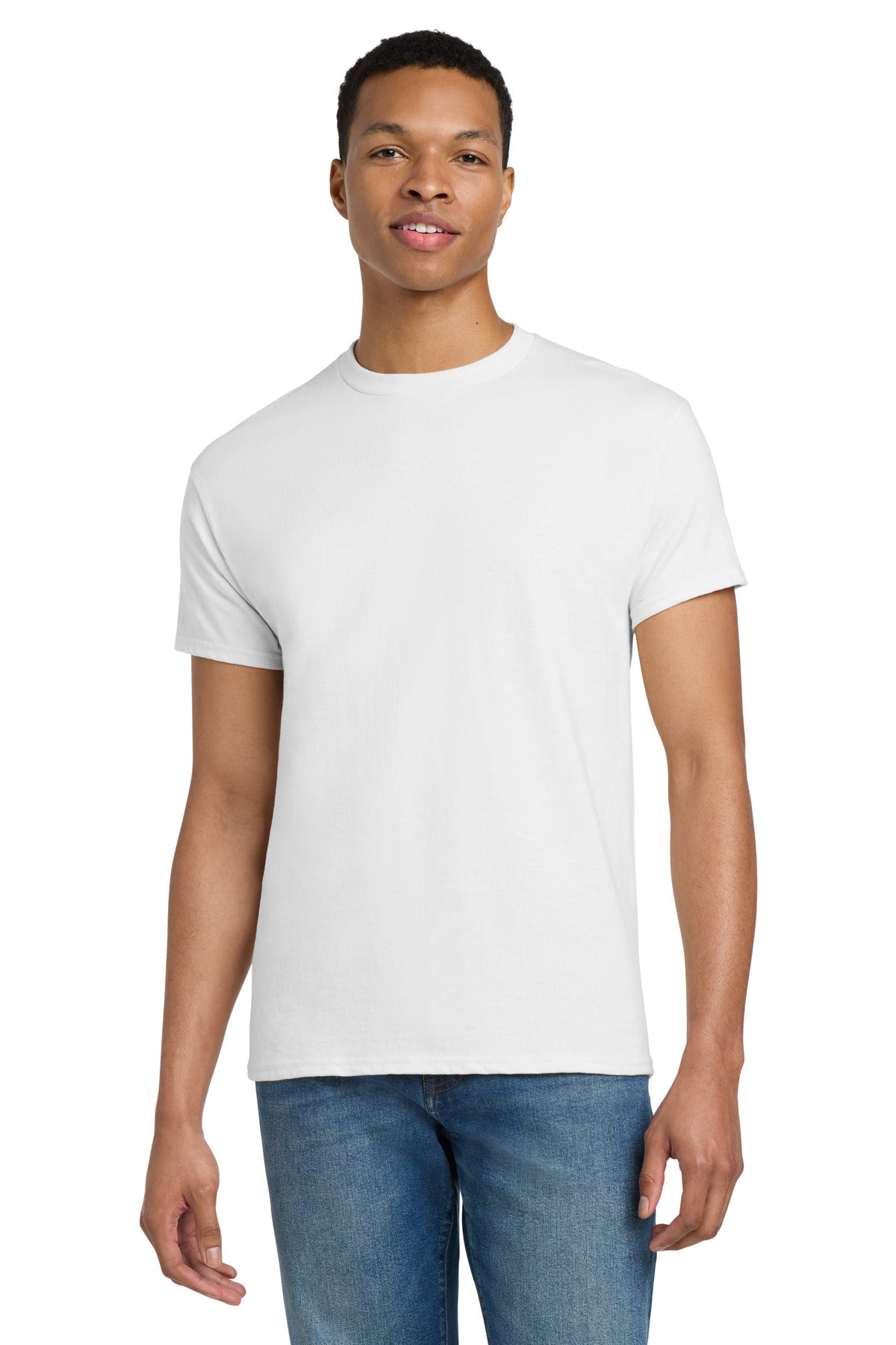 Gildan® Tall 100% US Cotton T-Shirt - White - LT