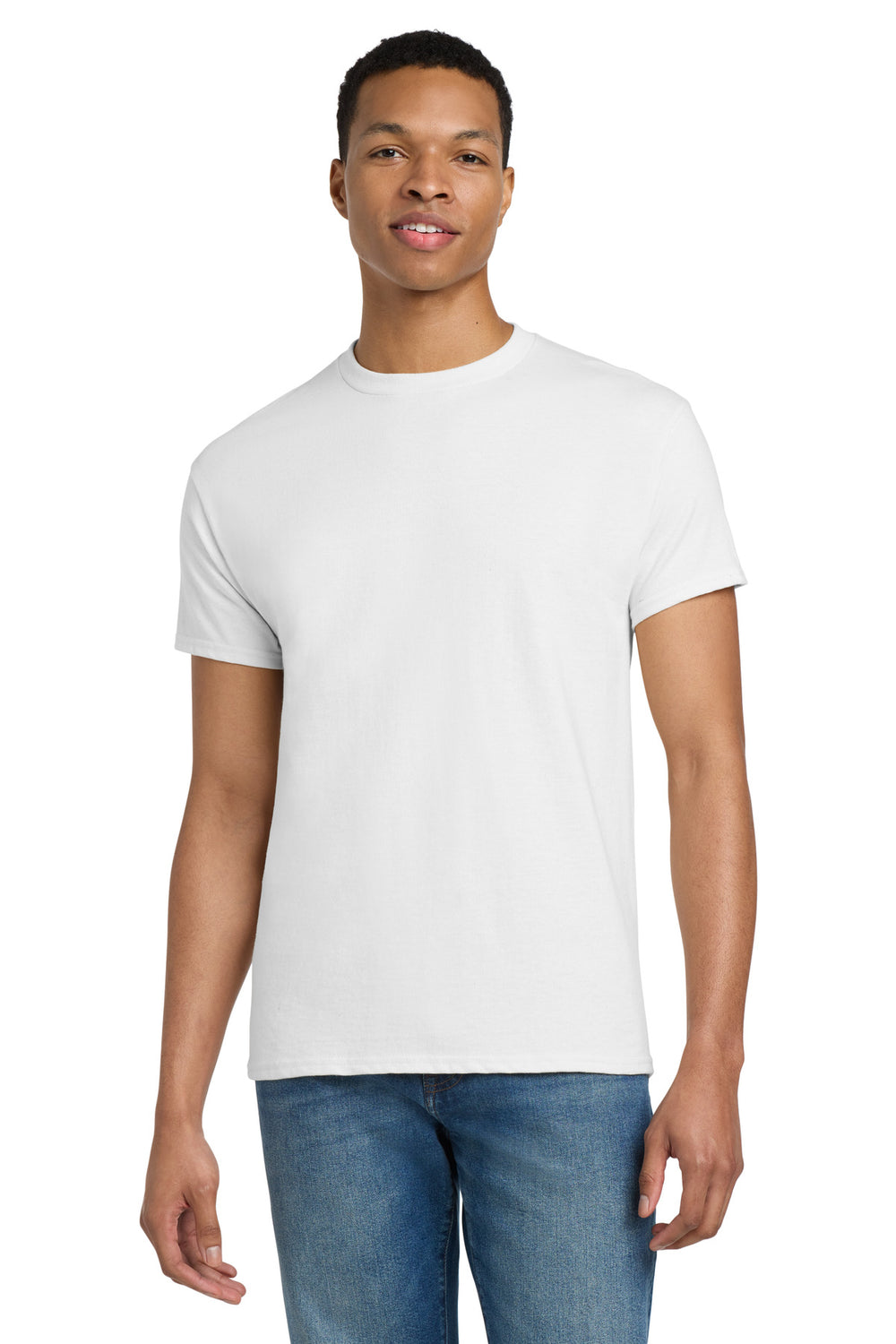 Gildan® Tall 100% US Cotton T-Shirt - White - LT
