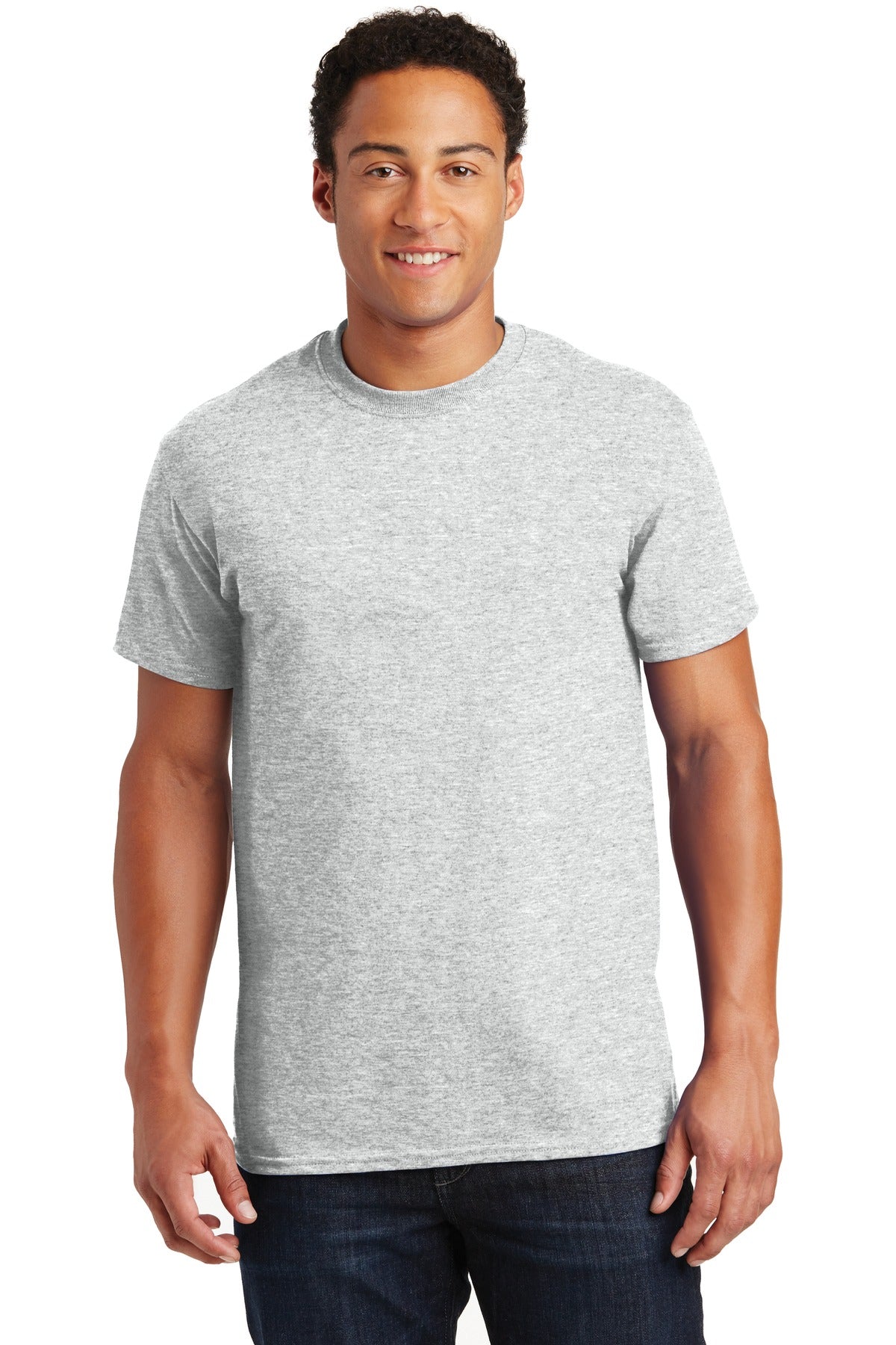 Gildan® Ultra Cotton® 100% US Cotton T-Shirt - Ash - S