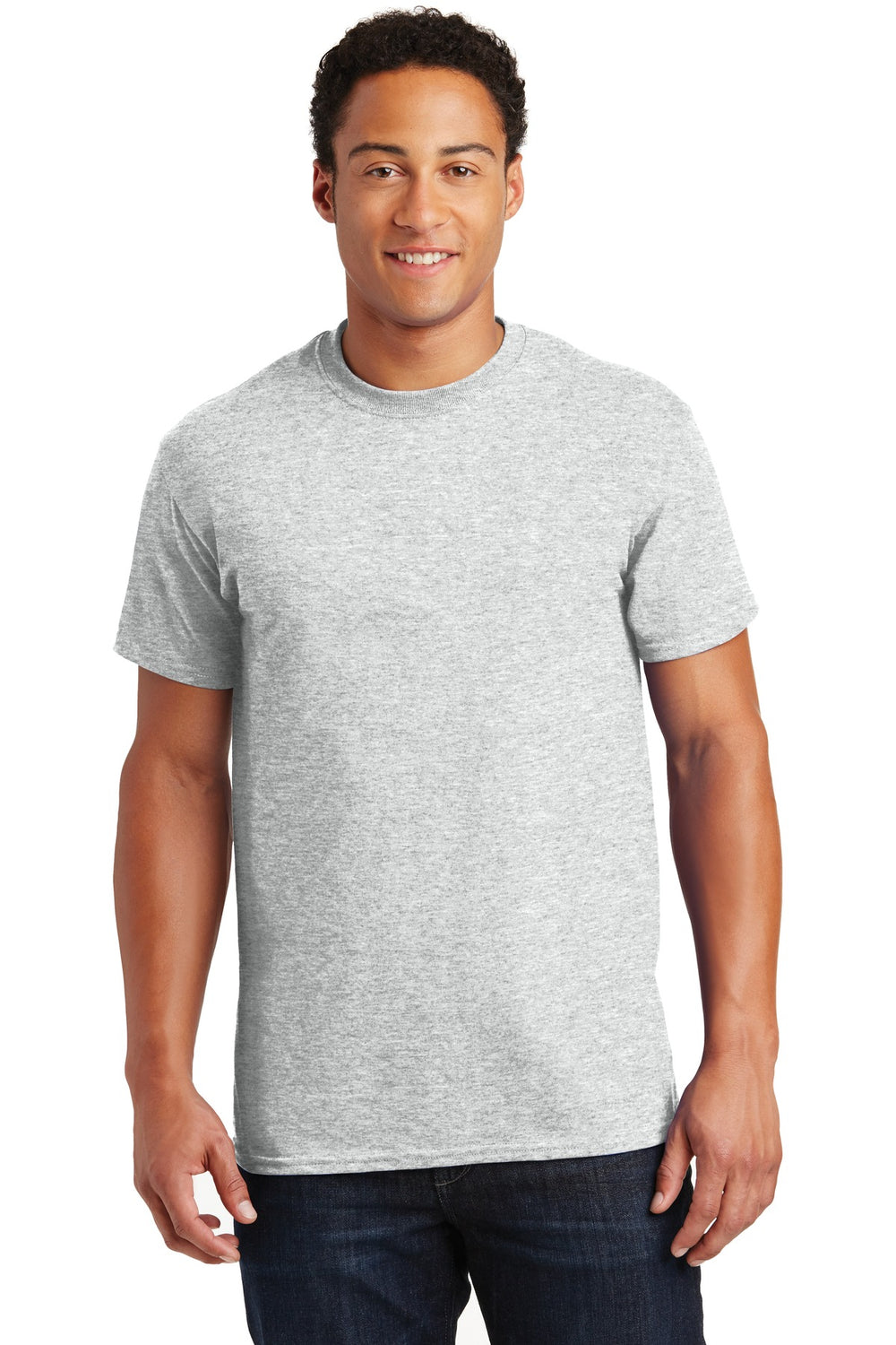 Gildan® Ultra Cotton® 100% US Cotton T-Shirt - Ash - S