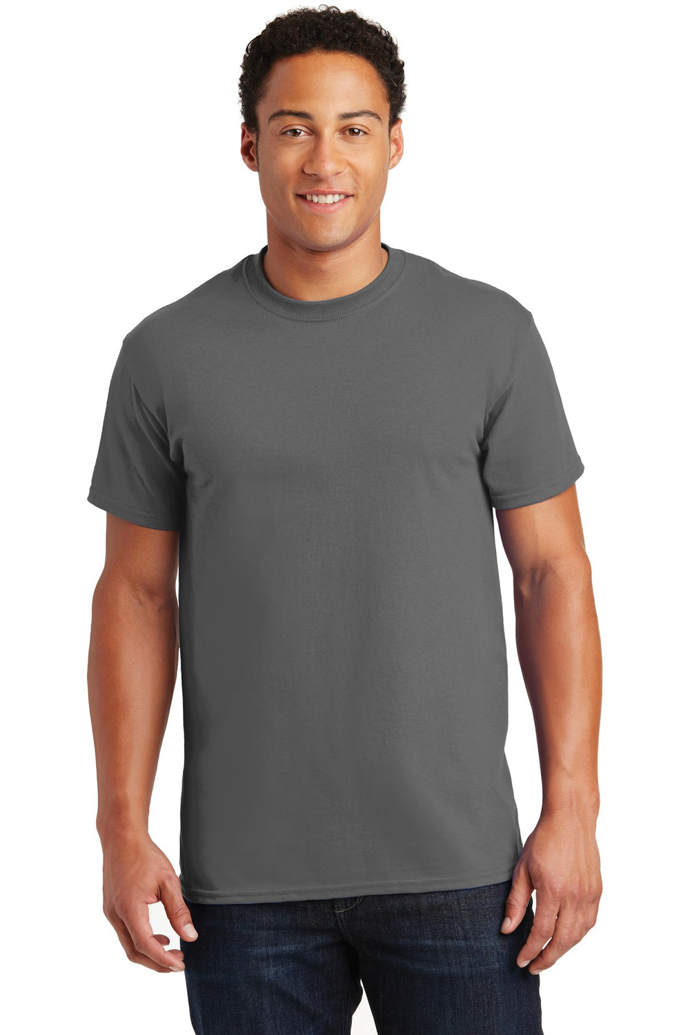 Gildan® Ultra Cotton® 100% US Cotton T-Shirt - Charcoal - S