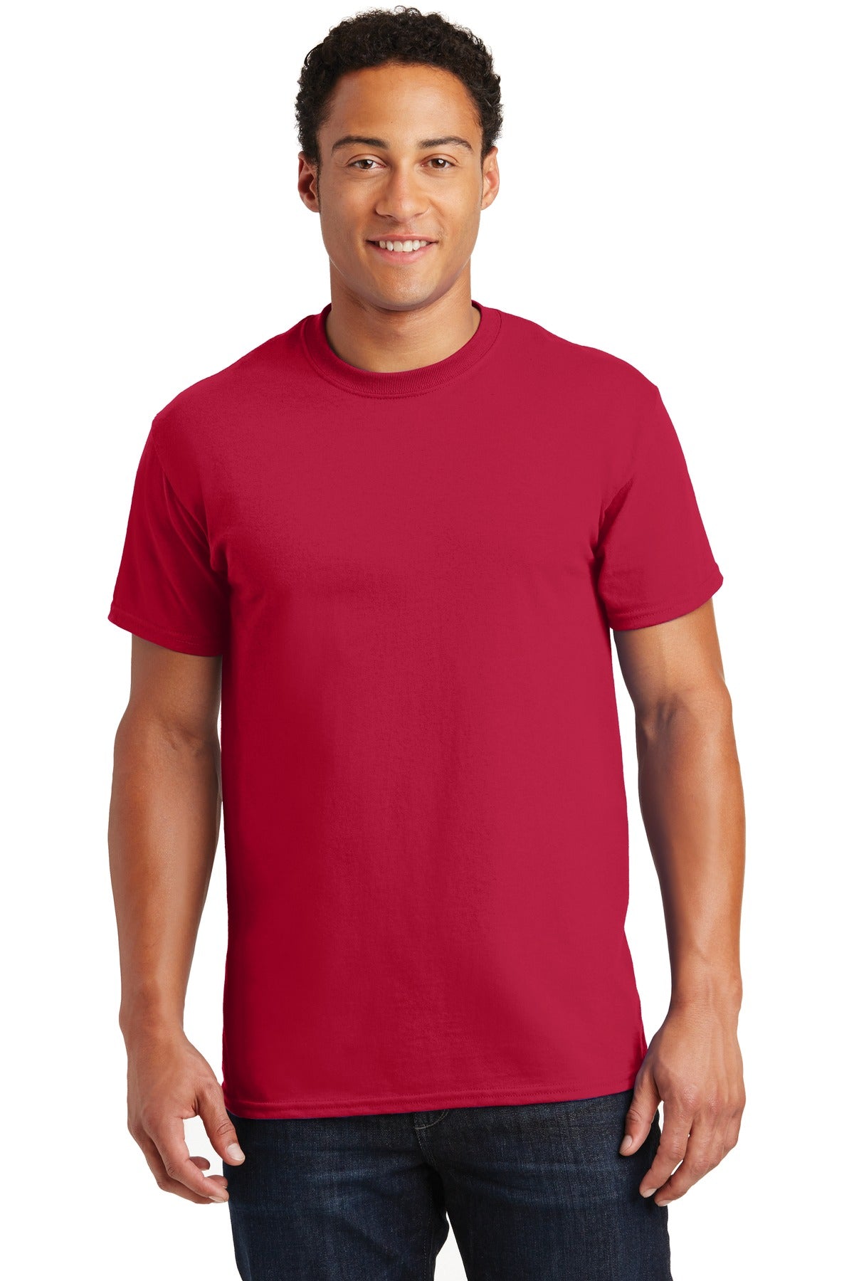 Gildan® Ultra Cotton® 100% US Cotton T-Shirt - Cherry Red - S