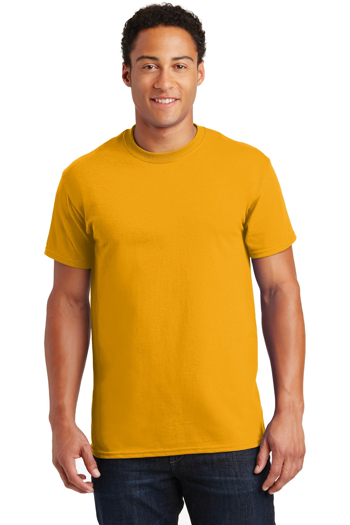Gildan® Ultra Cotton® 100% US Cotton T-Shirt - Gold - S