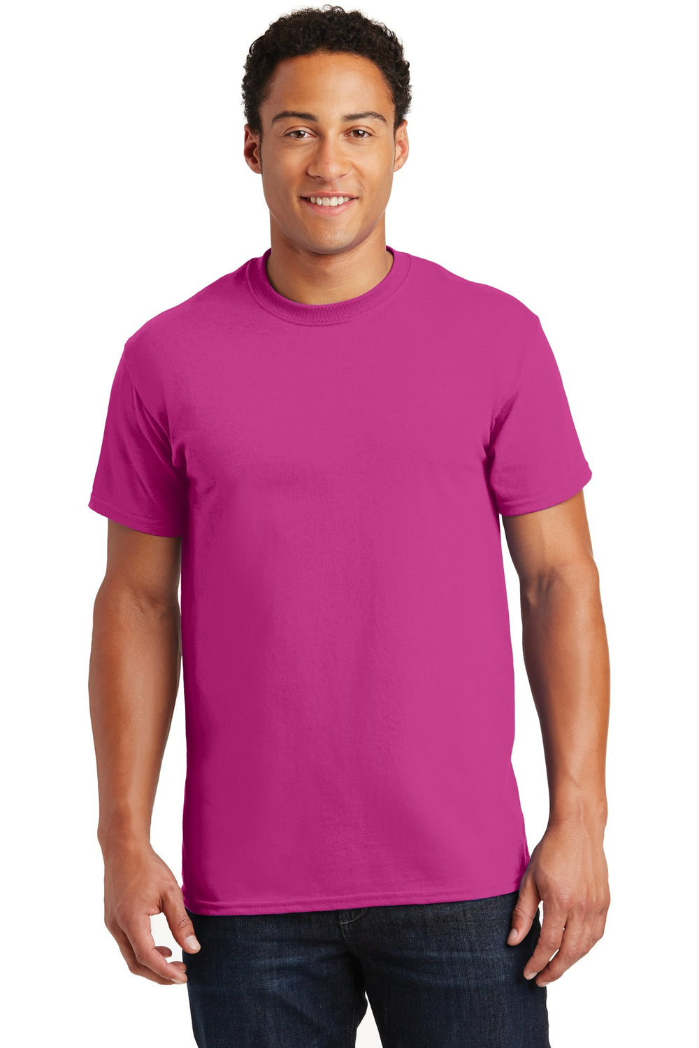 Gildan® Ultra Cotton® 100% US Cotton T-Shirt - Heliconia - S