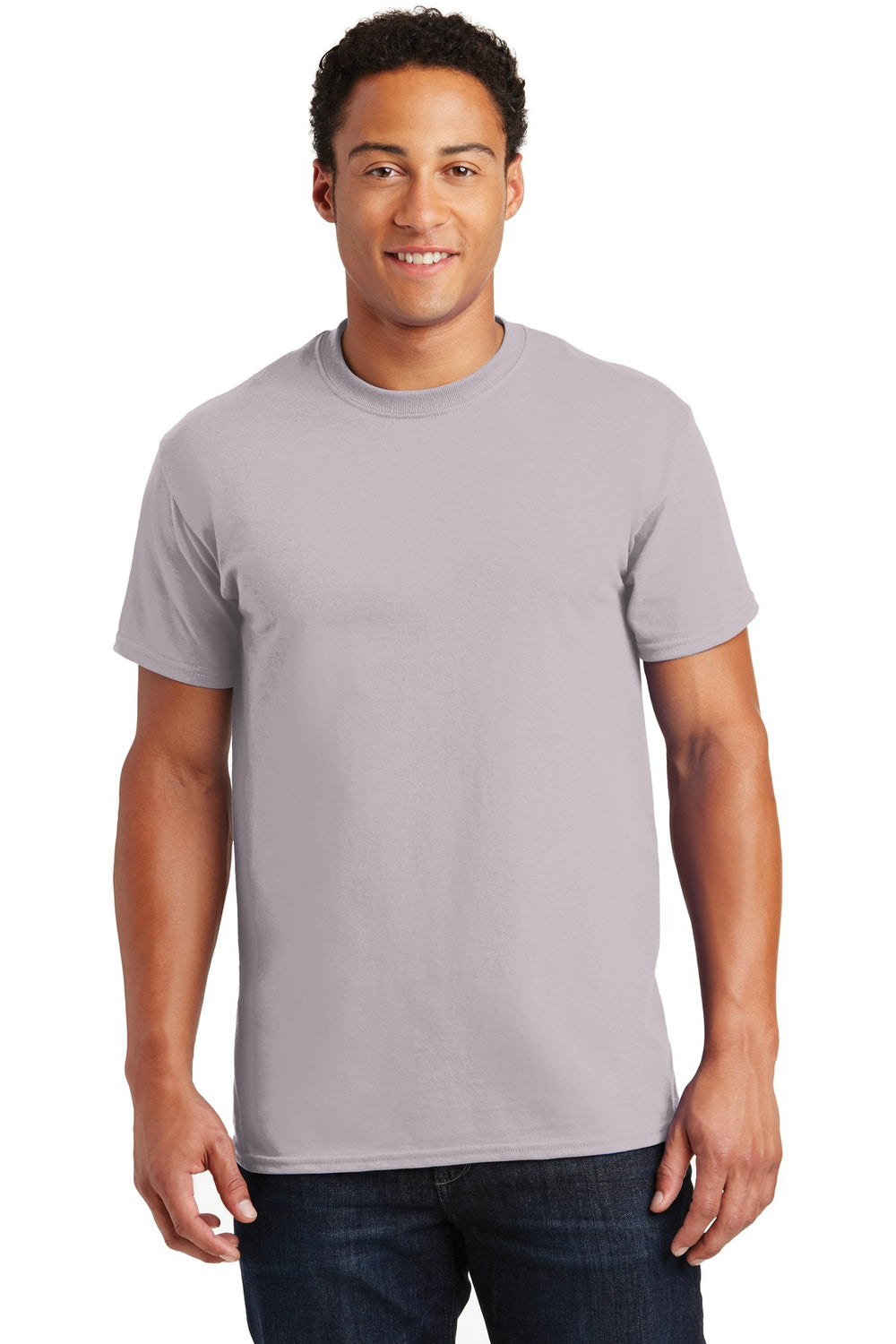 Gildan® Ultra Cotton® 100% US Cotton T-Shirt - Ice Grey - S