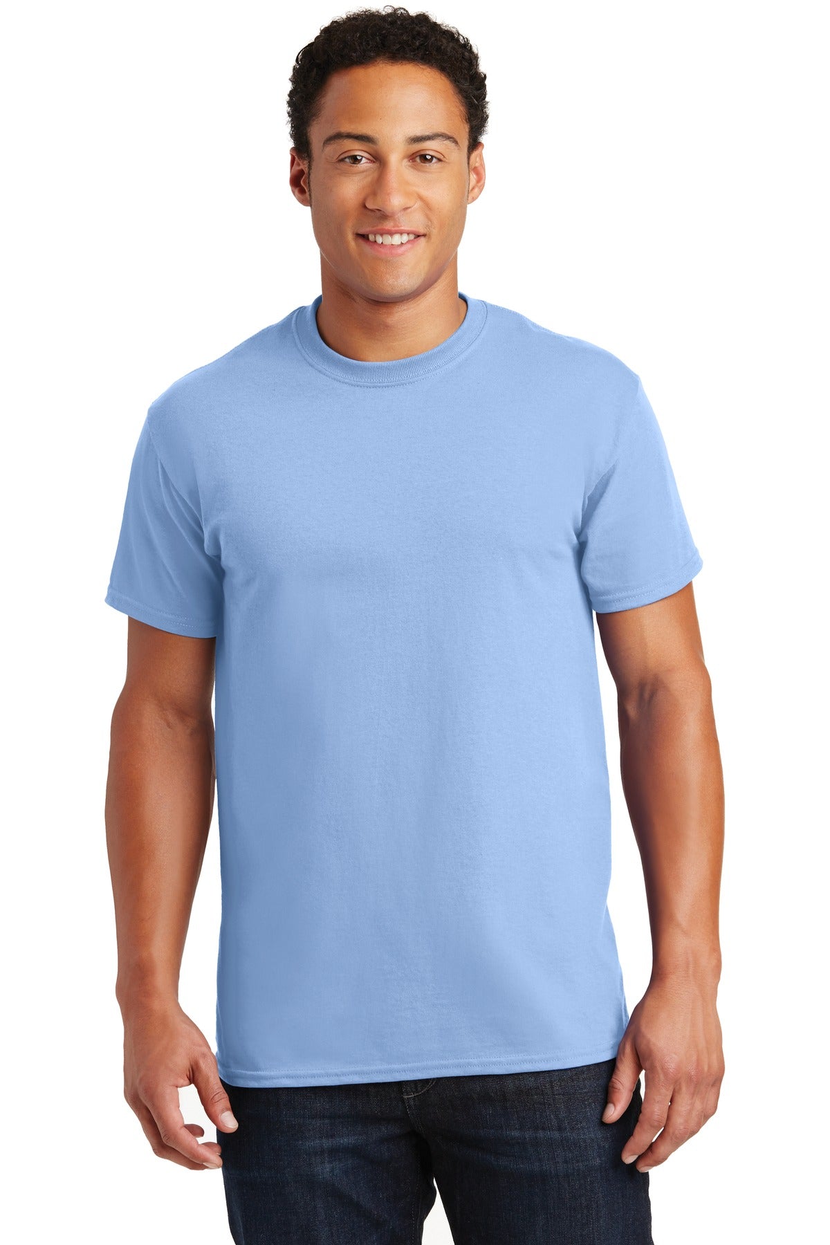 Gildan® Ultra Cotton® 100% US Cotton T-Shirt - Light Blue - S