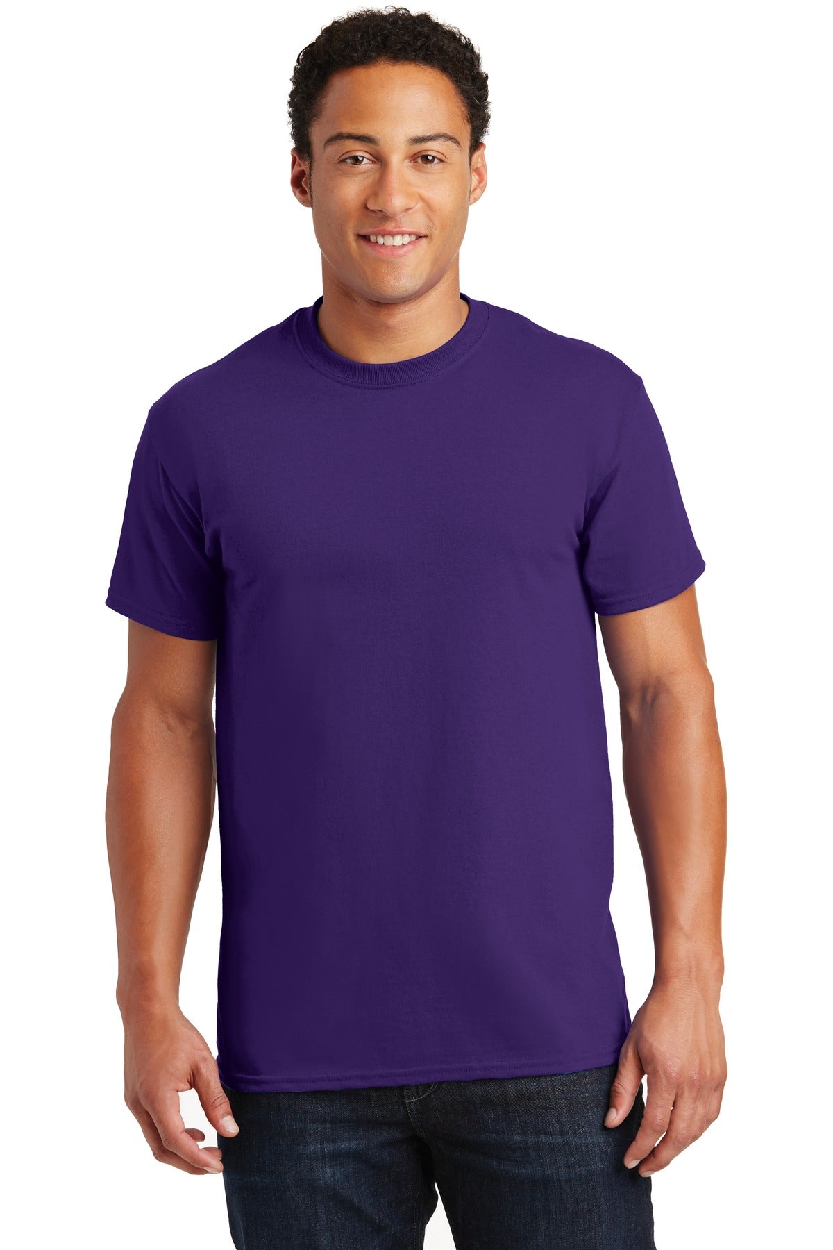 Gildan® Ultra Cotton® 100% US Cotton T-Shirt - Purple - S