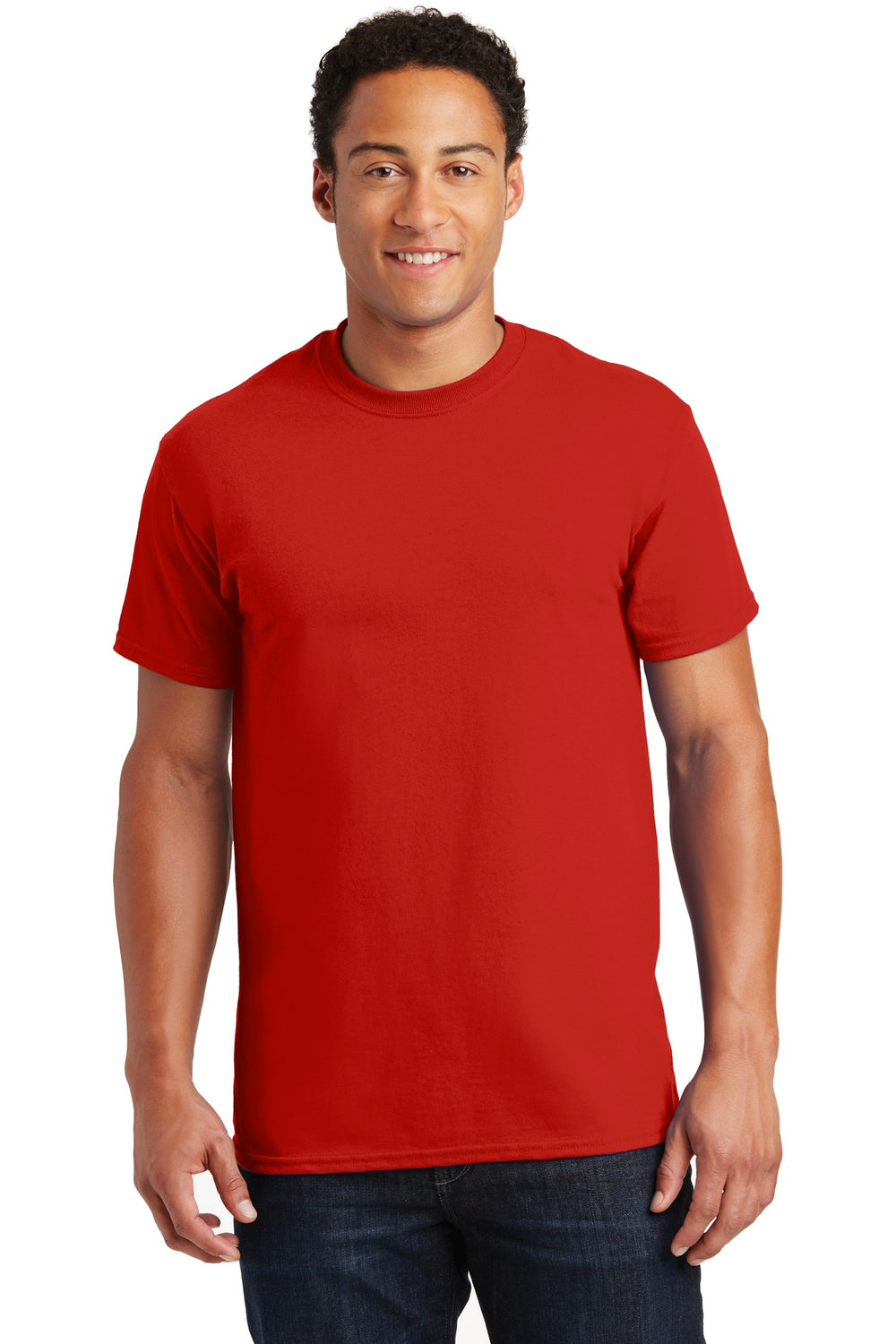 Gildan® Ultra Cotton® 100% US Cotton T-Shirt - Red - S