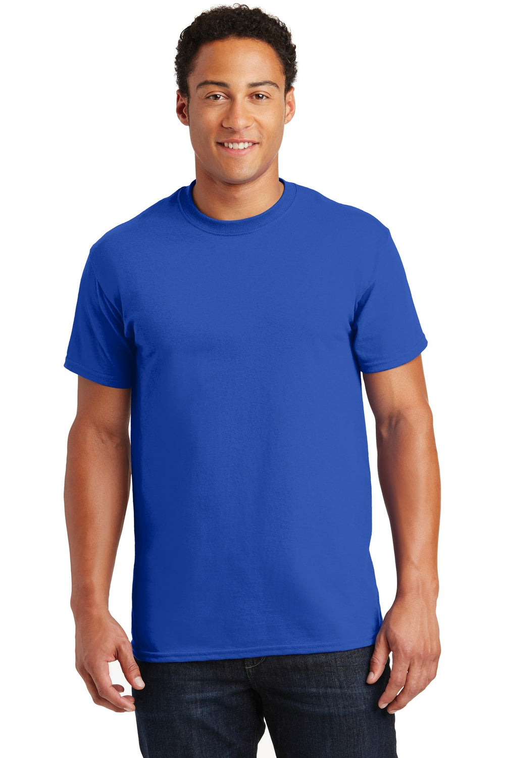 Gildan® Ultra Cotton® 100% US Cotton T-Shirt - Royal - S