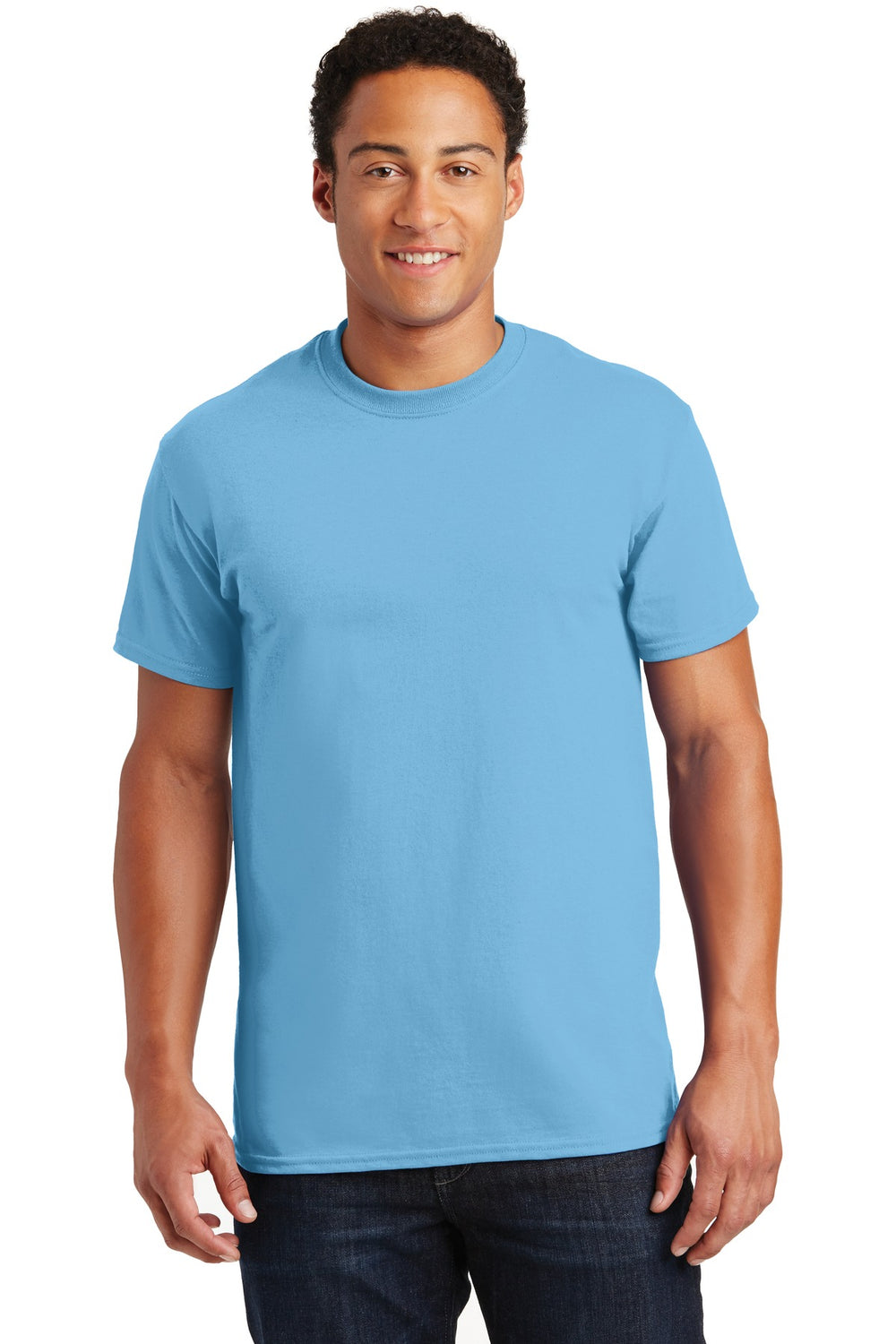 Gildan® Ultra Cotton® 100% US Cotton T-Shirt - Sky - S