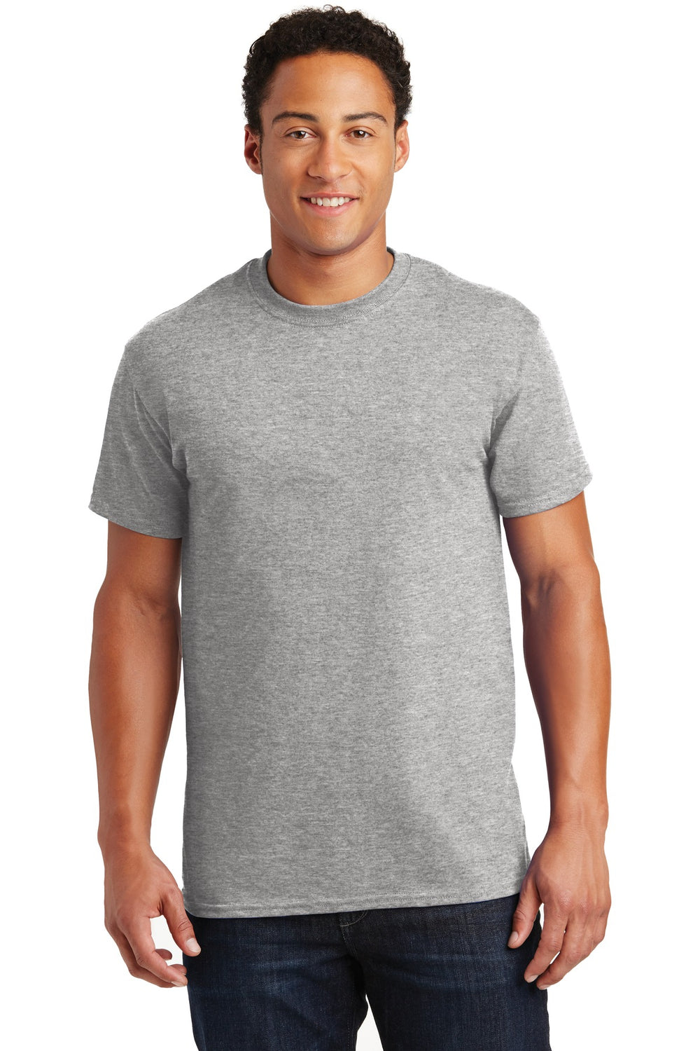 Gildan® Ultra Cotton® 100% US Cotton T-Shirt - Sport Grey - S
