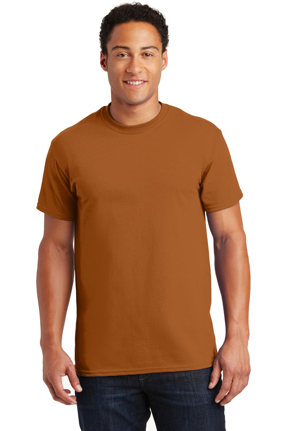 Gildan® Ultra Cotton® 100% US Cotton T-Shirt - Texas Orange - S