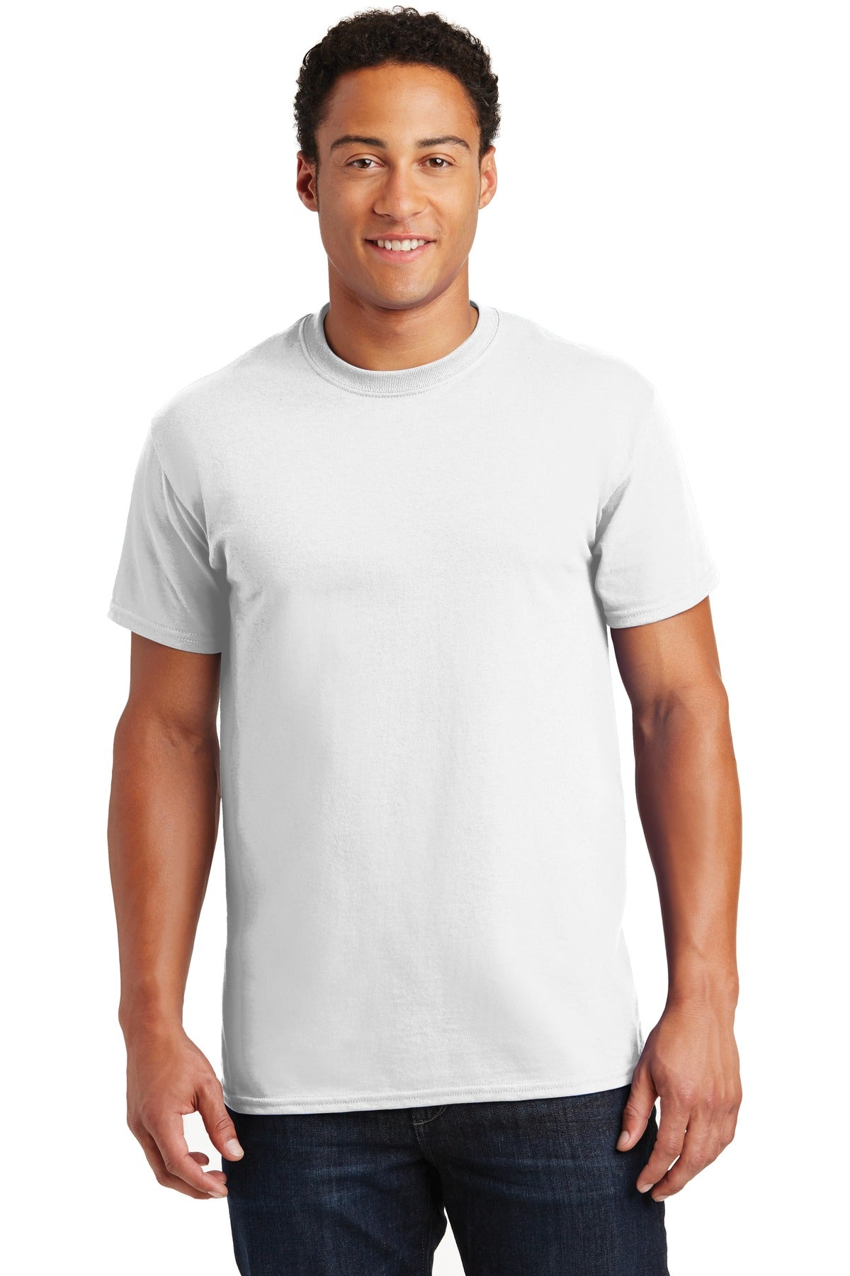 Gildan® Ultra Cotton® 100% US Cotton T-Shirt - White - S