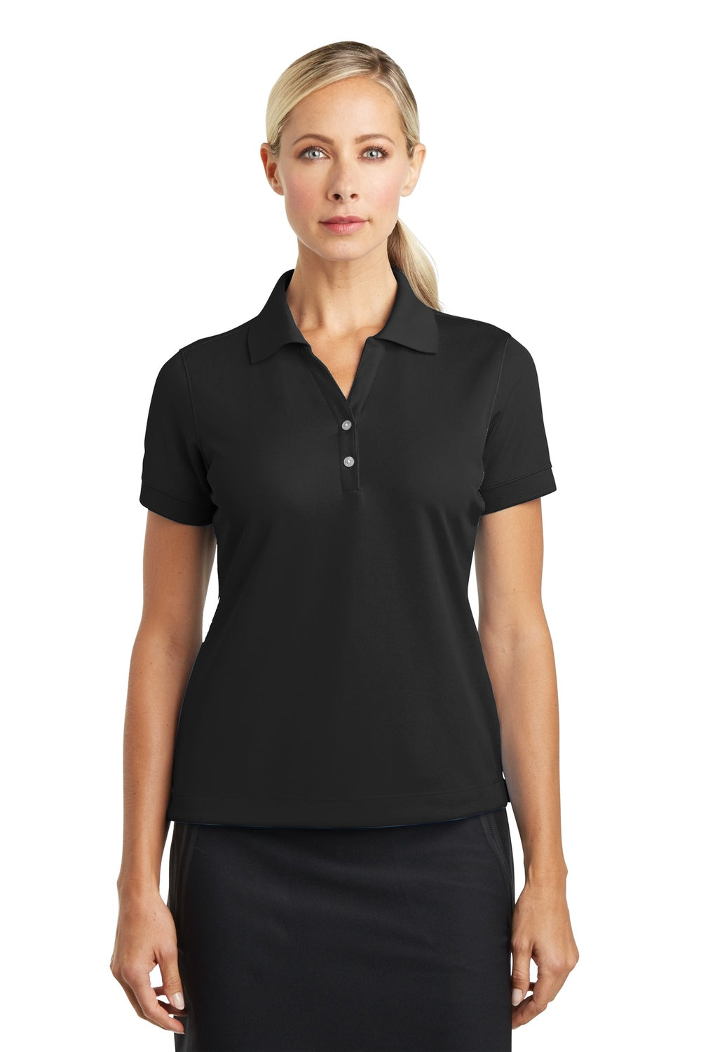 Nike Women's Dri-FIT Classic Polo.  286772 - Black - S