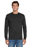 Jerzees® Dri-Power® 50/50 Cotton/Poly Long Sleeve T-Shirt - Black - S