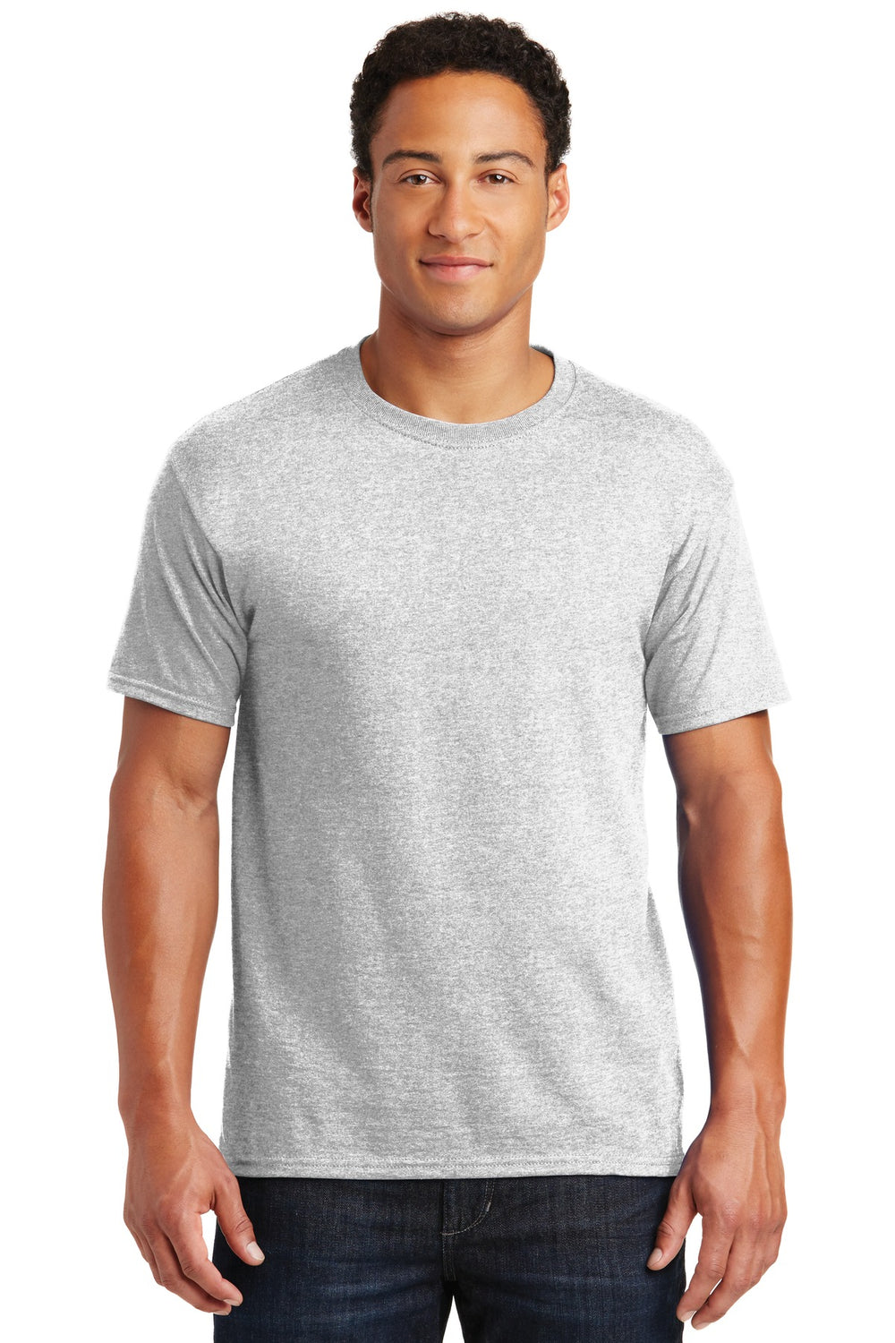 Jerzees® Dri-Power® 50/50 Cotton/Poly T-Shirt - Ash - S