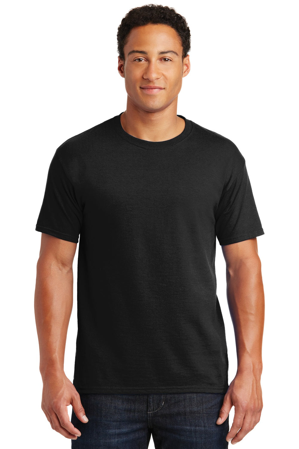 Jerzees® Dri-Power® 50/50 Cotton/Poly T-Shirt - Black - S