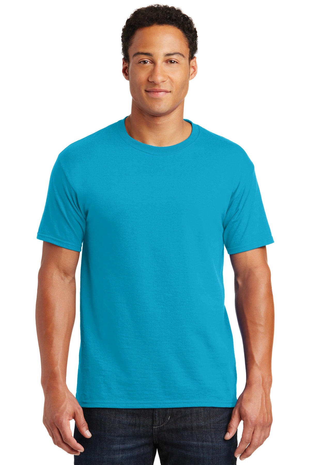 Jerzees® Dri-Power® 50/50 Cotton/Poly T-Shirt - California Blue - S