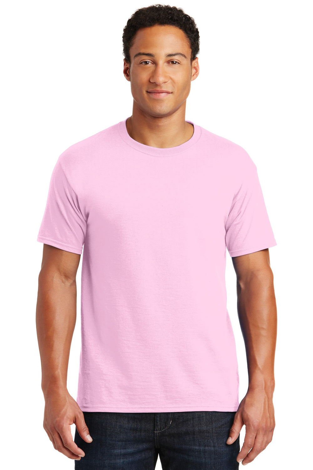 Jerzees® Dri-Power® 50/50 Cotton/Poly T-Shirt - Classic Pink - S